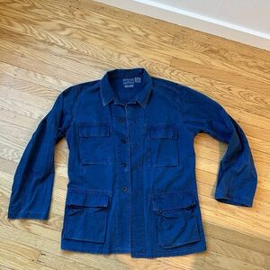 Pure Indigo Jacket Made In Japan